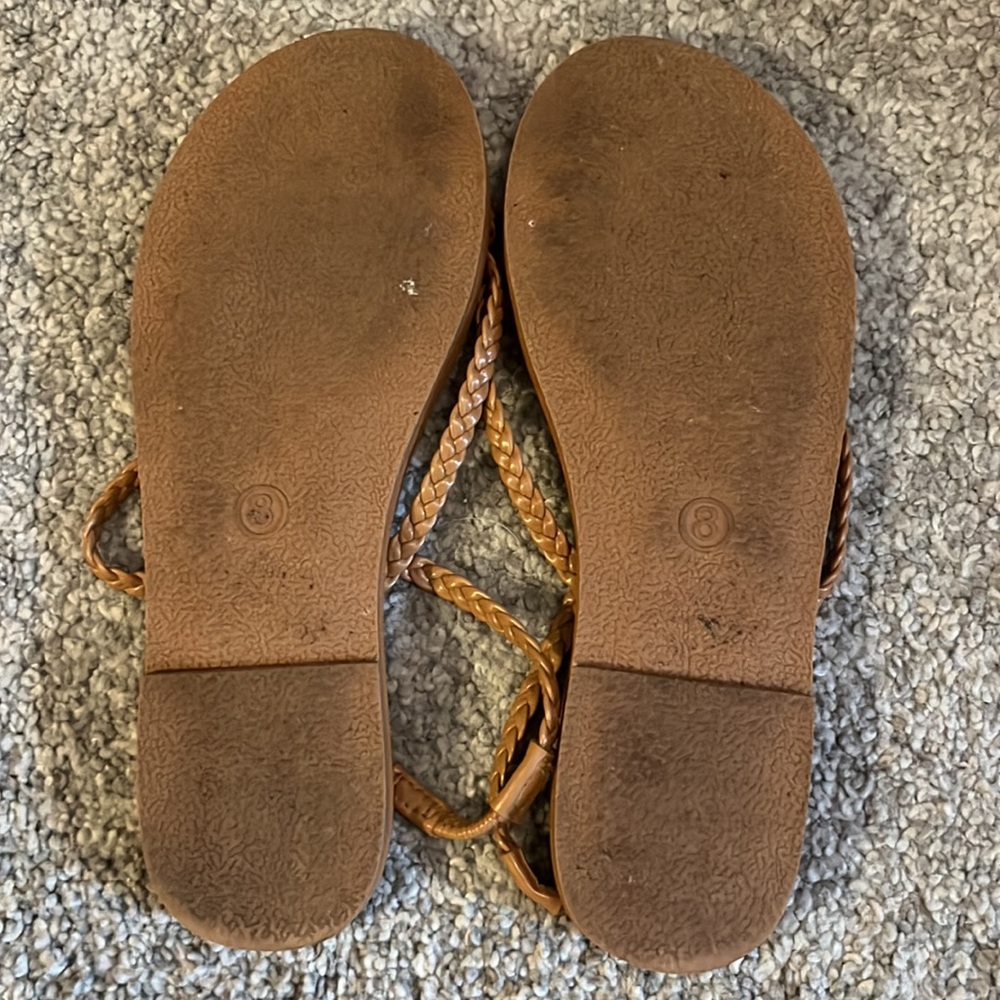 Universal Thread Braided Sandals - Picture 2 of 2